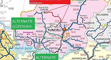 Tunceli-Ovacık yolunda çalışma: Yol trafiğe kapatılacak
