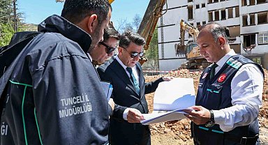 Tunceli'de dev kentsel dönüşüm projesi resmen başladı