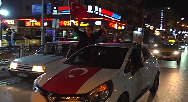 Türkiye'nin Dünya Kupası'na katılması Gaziantep'te coşkuyla kutlandı