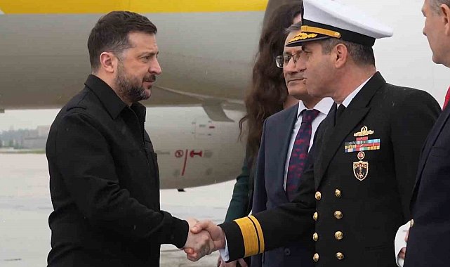 Ukrayna Devlet Başkanı Zelenskiy, İstanbul'da