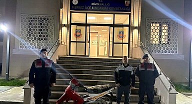 Umudunu kestiği motosikletine 3 yıl sonra jandarma sayesinde kavuştu