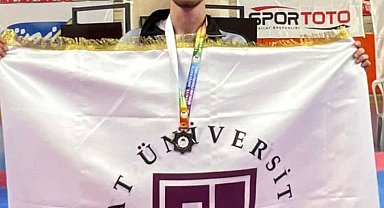 Ünilig Taekwondo'da Fırat Üniversitesi'ne bronz madalya