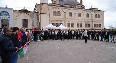 Üniversite öğrencilerinden Filistin'e destek açıklaması