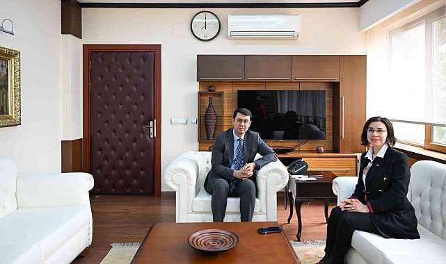 Uşak Belediye Başkan Vekili Özkan, Vali Kartal'ı ziyaret etti