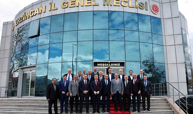 Vali Aydoğdu'dan İl Genel Meclisi'ne hayırlı olsun ziyareti