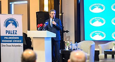 Vali Baruş, Palandöken Ekonomi Zirvesi'nde konuştu