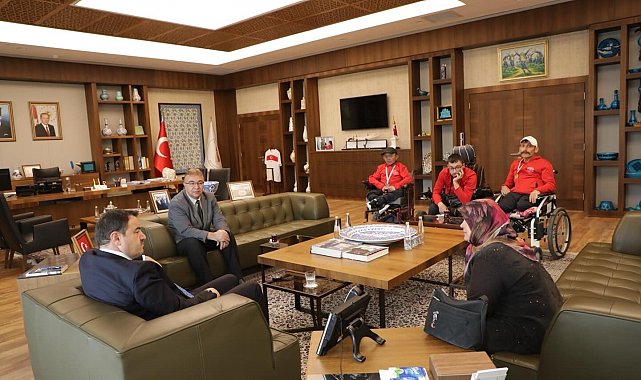 Vali Musa Işın'dan başarılı Boccia sporcularına tebrik