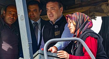 Vali Sözer, asfalt serim çalışmalarını yerinde inceledi