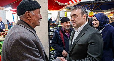 Vali Sözer esnaf ve vatandaşla buluştu