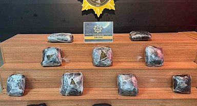 Valizden uyuşturucu madde çıktı