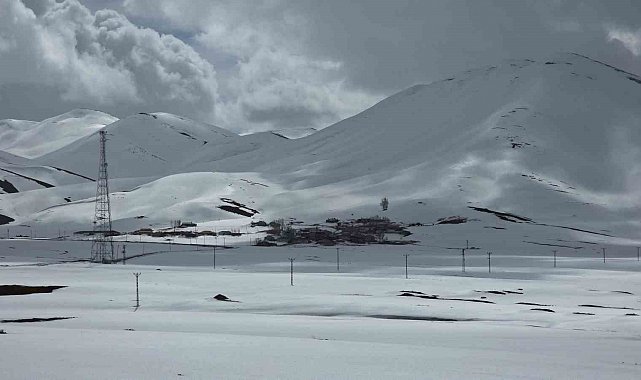 Van'da iki mevsim bir arada