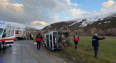 Van'da trafik kazası: 11 yaralı