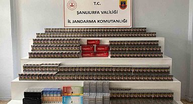 Viranşehir'de 4 bin 900 paket kaçak sigara ele geçirildi