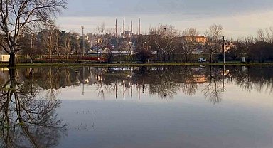 Yağışlar Tunca Nehri'ni coşturfu: Debi 3 günde 3 kat arttı