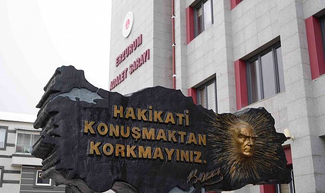 Yalova İl Emniyet Müdürü Yılmaz Delen, Gülistan Doku soruşturmasında Erzurum Adliyesi'nde "tanık" sıfatıyla ifade veriyor