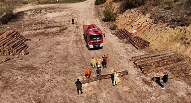 Yangın savaşçıları bölgenin en iyi ekibi olmak için yarışıyor