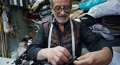 Yarım asırlık emektar terzi hazır giyime karşı zanaatını yaşatıyor
