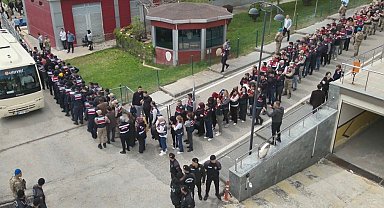 Yasa dışı bahis operasyonunda yakalanan 81 şüpheli adliyeye sevk edildi: Yoğun güvenlik önlemleri alındı
