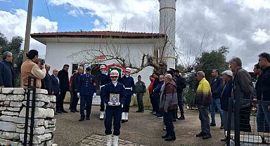 Yatağan'da Kıbrıs Gazisi son yolculuğuna uğurlandı