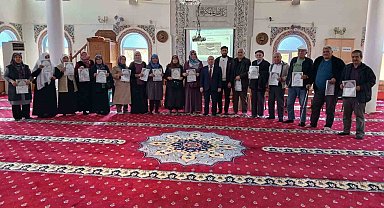 Yatağan'da kutsal topraklara gidecek hacı adayları için hac hazırlık semineri düzenlendi