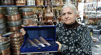 Yeni trend ürün bakır taraklara büyük ilgi