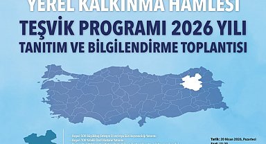 Yerel kalkınma hamlesi teşvik programı Erzurum'da tanıtılacak