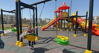 Yeşilyurt Mahallesi'ndeki yeni park tamamlandı