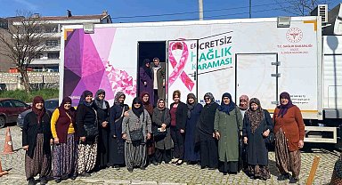 Yığılca'da kanser taraması vatandaşın ayağına geldi