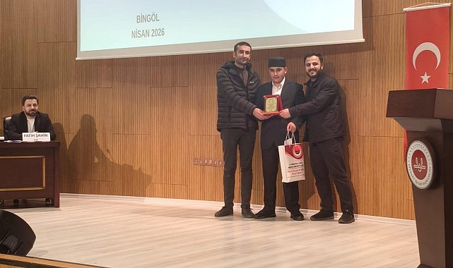 Yüksekovalı öğrenci ezan okuma yarışmasında bölge birincisi oldu