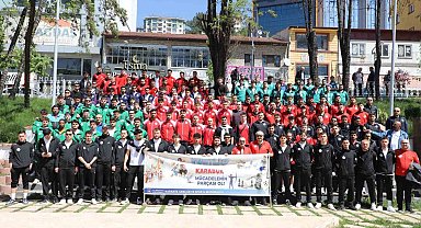 Yurt Lig heyecanı öncesi sporcular Karabük ve Safranbolu'yu keşfetti