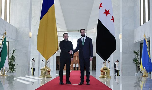 Zelenskiy'den Esad rejiminin devrilmesinin ardından Suriye'ye ilk ziyaret