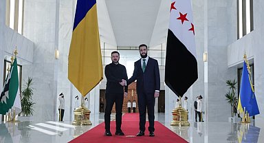 Zelenskiy'den Esad rejiminin devrilmesinin ardından Suriye'ye ilk ziyaret