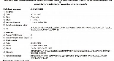 13 milyon TL'lik ihale tamamlandı, tarihi yapı yeniden hayat bulacak