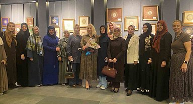 'Esma-ül Hüsna' tezhip sergisi sanatseverlerle buluştu