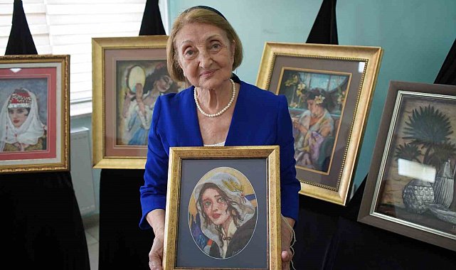 84 yaşında, hobi olarak başladığı keçe sanatında şuan kendi sergisini açmak istiyor