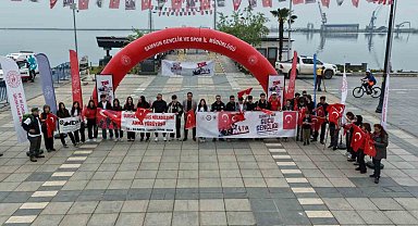 86 kilometrelik 'Dağcılık Ulusal Kurtuluş Mücadelesi Anma Yürüyüşü' başladı