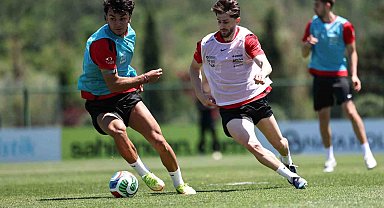 A Milli Futbol Takımı, Kuzey Makedonya hazırlıklarını sürdürüyor
