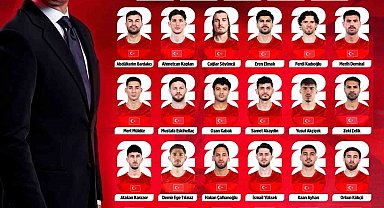 A Milli Takım'ın 2026 FIFA Dünya Kupası geniş kadrosu açıklandı