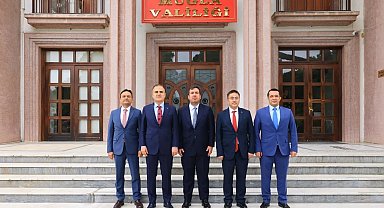 Adalet Bakanlığı heyeti, Vali Akbıyık ile görüştü