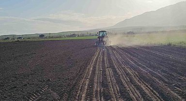 Adilcevaz'da şeker pancarı ekimi başladı