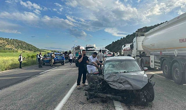 Adıyaman'da feci kaza: 3 ölü, 4 yaralı