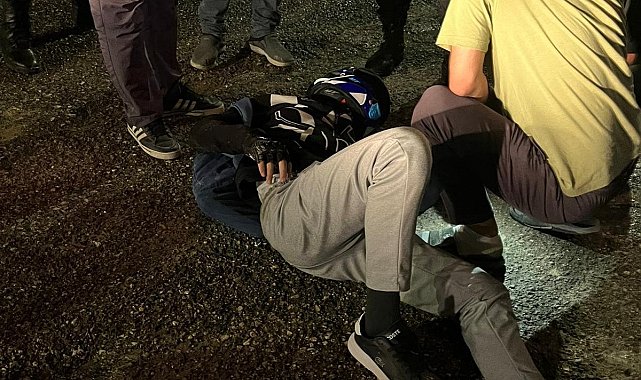 Adıyaman'da motosiklet devrildi: 1 yaralı