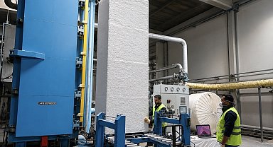 Ağrı Dağı eteklerinde kurulan strafor fabrikasına sağlanan 20 milyonluk devlet desteğiyle üretim arttı