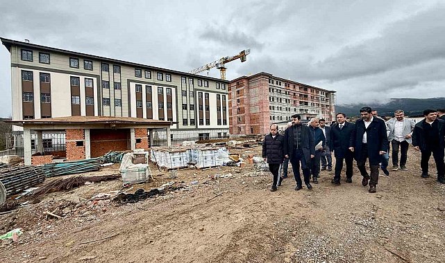Ak Parti heyeti Eskipazar'da: yatırımlar yerinde incelendi