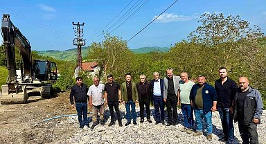 AK Parti merkez ilçe teşkilatı köy ve beldelerde çalışmaları inceledi