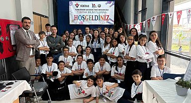 Akgedik TOKİ Ortaokulu'nda bilim şöleni