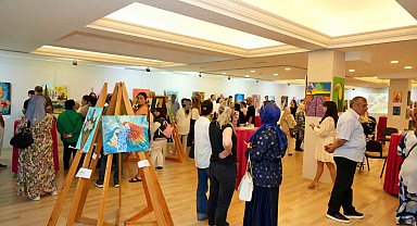 Alanya'da engeller sanatla aşıldı