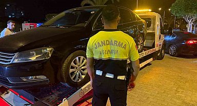 Alanya'da korsan taşımacılık yapan 8 araca 835 bin TL ceza