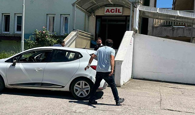 Alaplı'da yaralanan acemi kasaplar hastaneye koştu