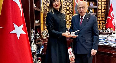 Alevi-Bektaşi Kültür ve Cemevi Başkanı Ersin'den MHP lideri Bahçeli'ye ziyaret